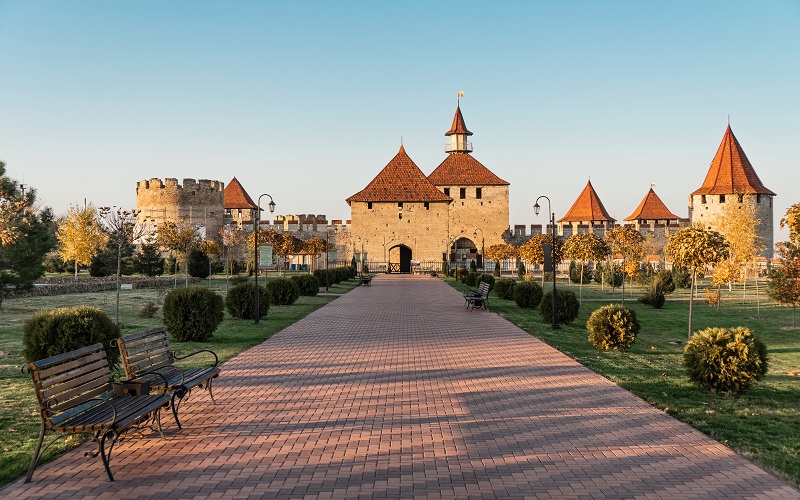 Вид на Бендерскую крепость