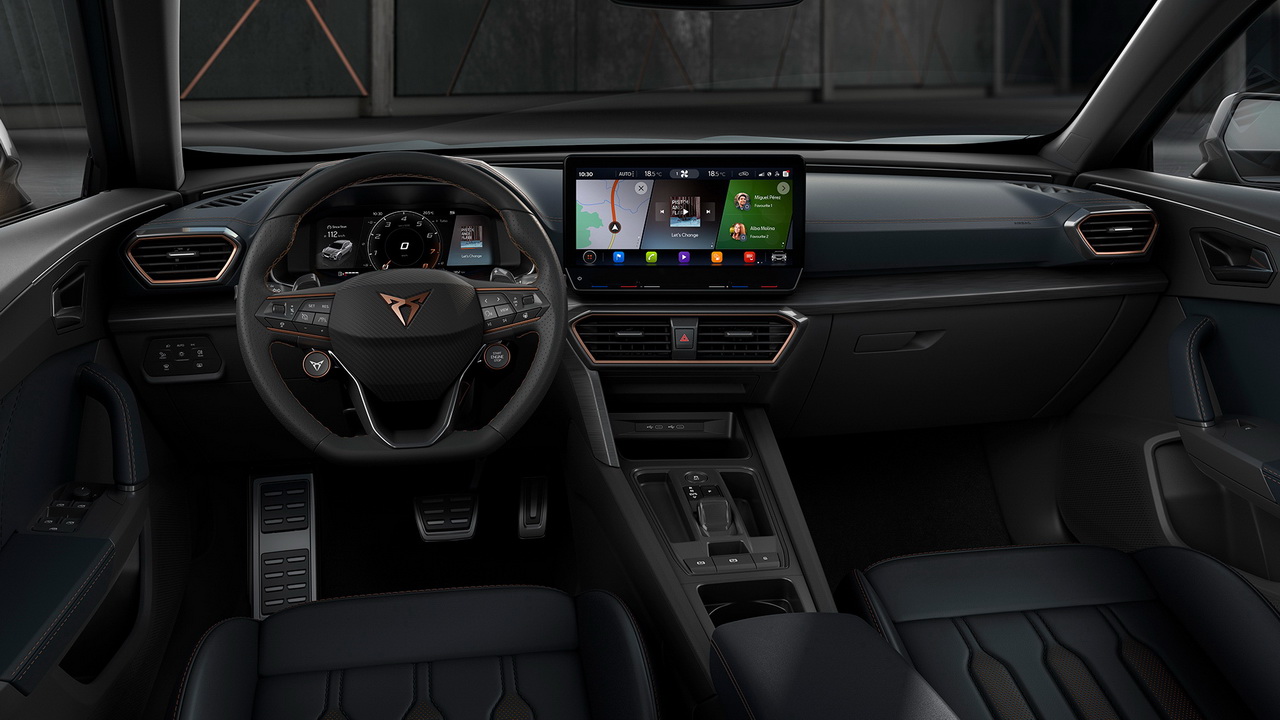 Салон Cupra Formentor 2026
