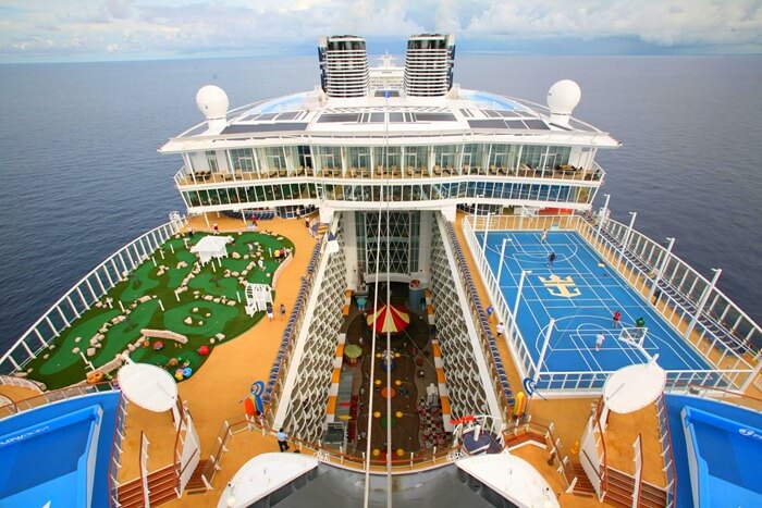 Oasis of the Seas самый большой пассажирский корабль