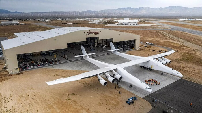 Stratolaunch – самый большой самолёт-носитель