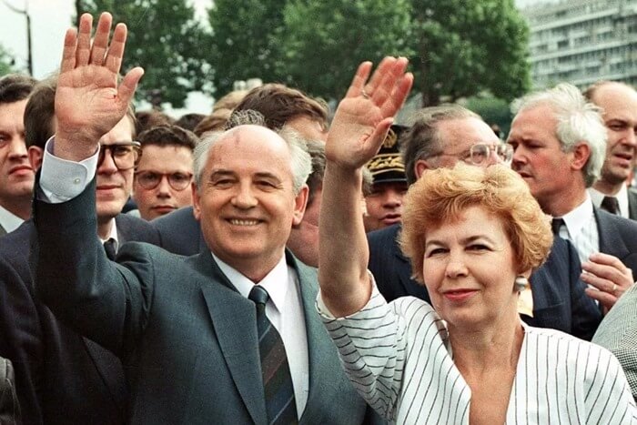 Раиса и Михаил Горбачев