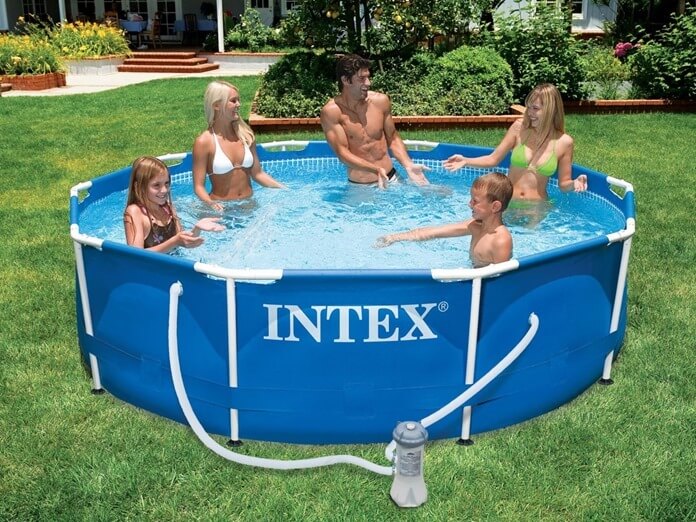 Intex Metal Frame 28200/56997 лучший каркасный бассейн для дачи