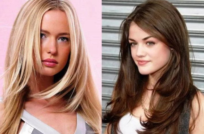 Cortes de cabelo modernos para cabelos longos em 2020 para mulheres