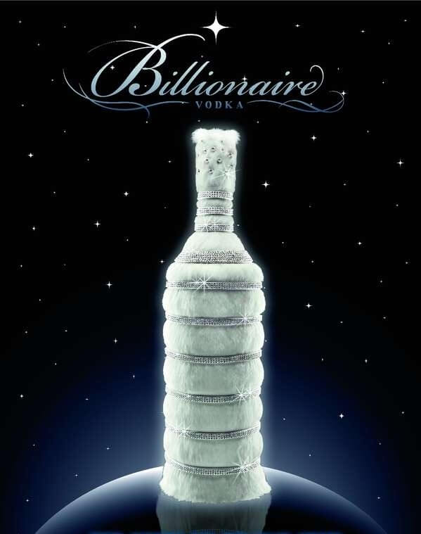 Billionaire vodka – самая дорогая водка в мире