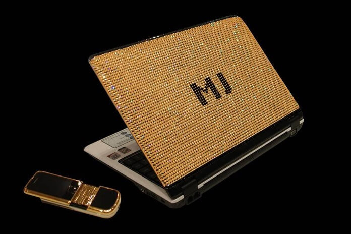 MJ's Swarovski and Diamond-Intudded Notebook