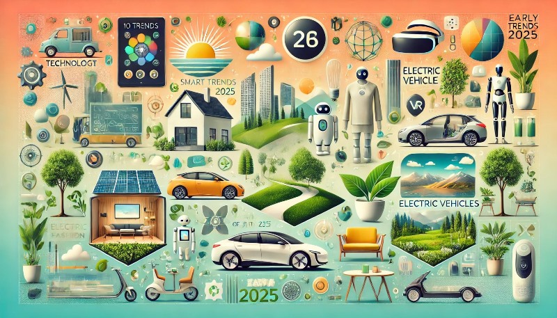 10 модных трендов начала 2025 года в разных сферах жизни