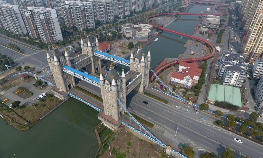 Города, скопированные Китаем