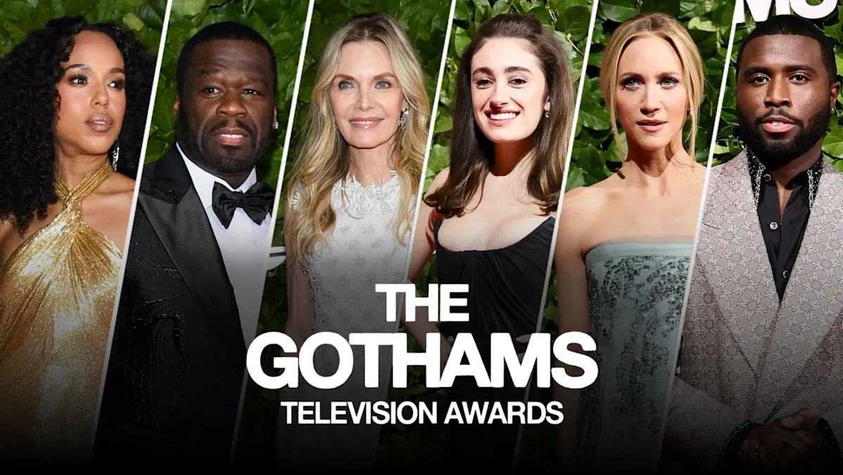 Фотографии с красной дорожки церемонии вручения премии Gotham Television Awards 2026: Керри Вашингтон, 50 Cent, Мишель Пфайффер, Рэйчел Сеннотт и другие.