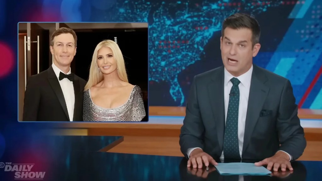Программа «The Daily Show» резко критикует Иванку Трамп за покупку частного острова, «оторванного от реальности» | Видео