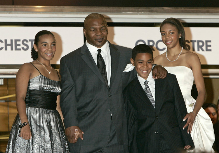La familia de Mike Tyson