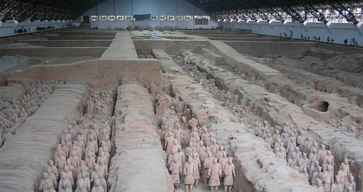 Túmulo do Imperador Chinês Qin Shi Huang