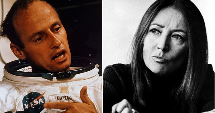 Pete Conrad et Oriana Fallaci
