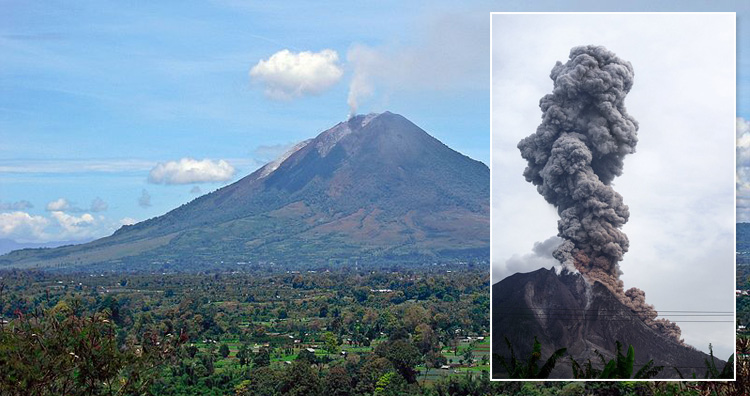 Monte Sinabung Monte Sinabung